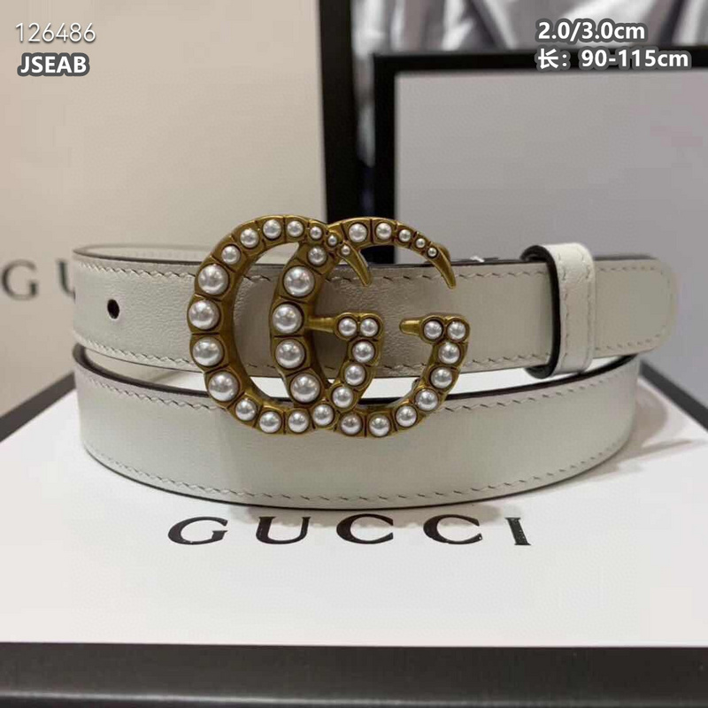 Gucci belt 20mm 30mmX90-115cm  8L07